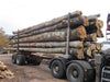 Grume de bois en camion de 60 stères Hêtre Chêne Charme