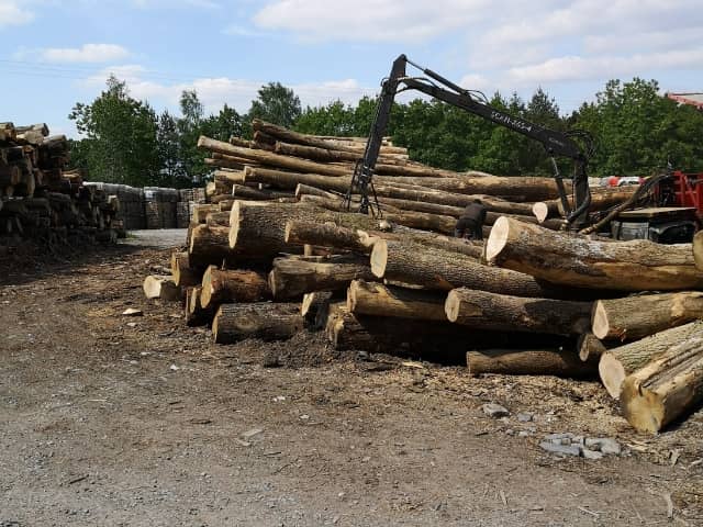 Grume de bois Hêtre, Chêne, Charme en camion de 20m3