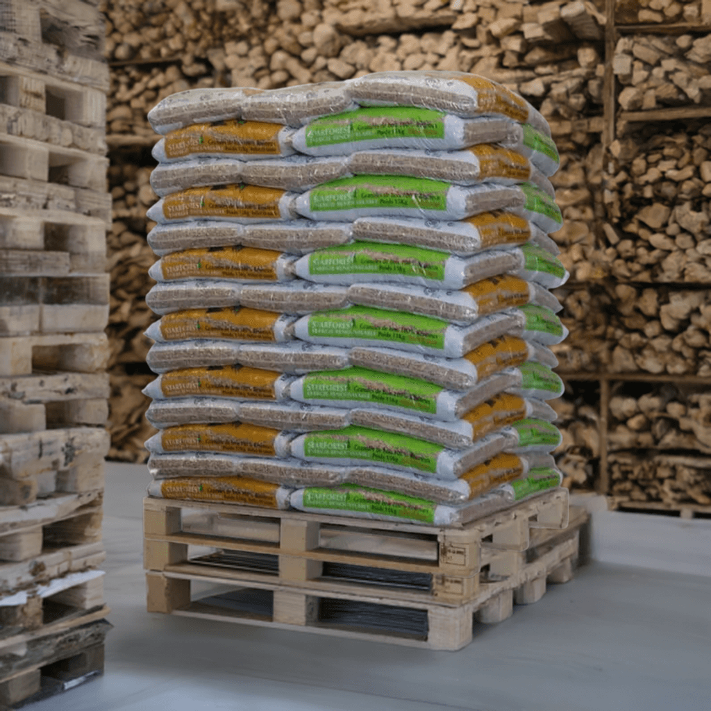 Granulés de bois Starforest - Palette de 70 sacs de 15 kg